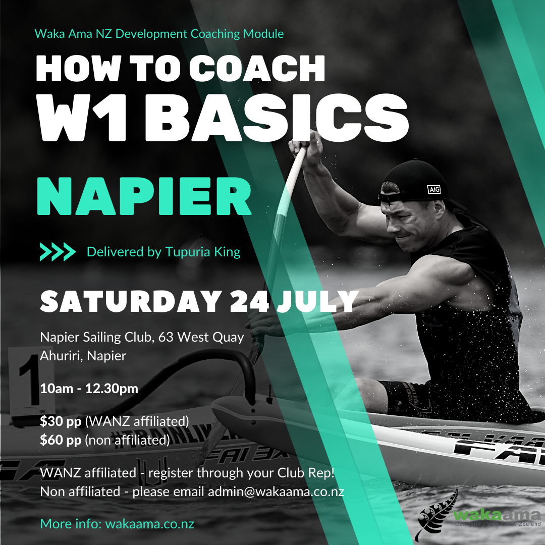 Enter now! Development Coaching - How to Coach W1 Basics (Napier)